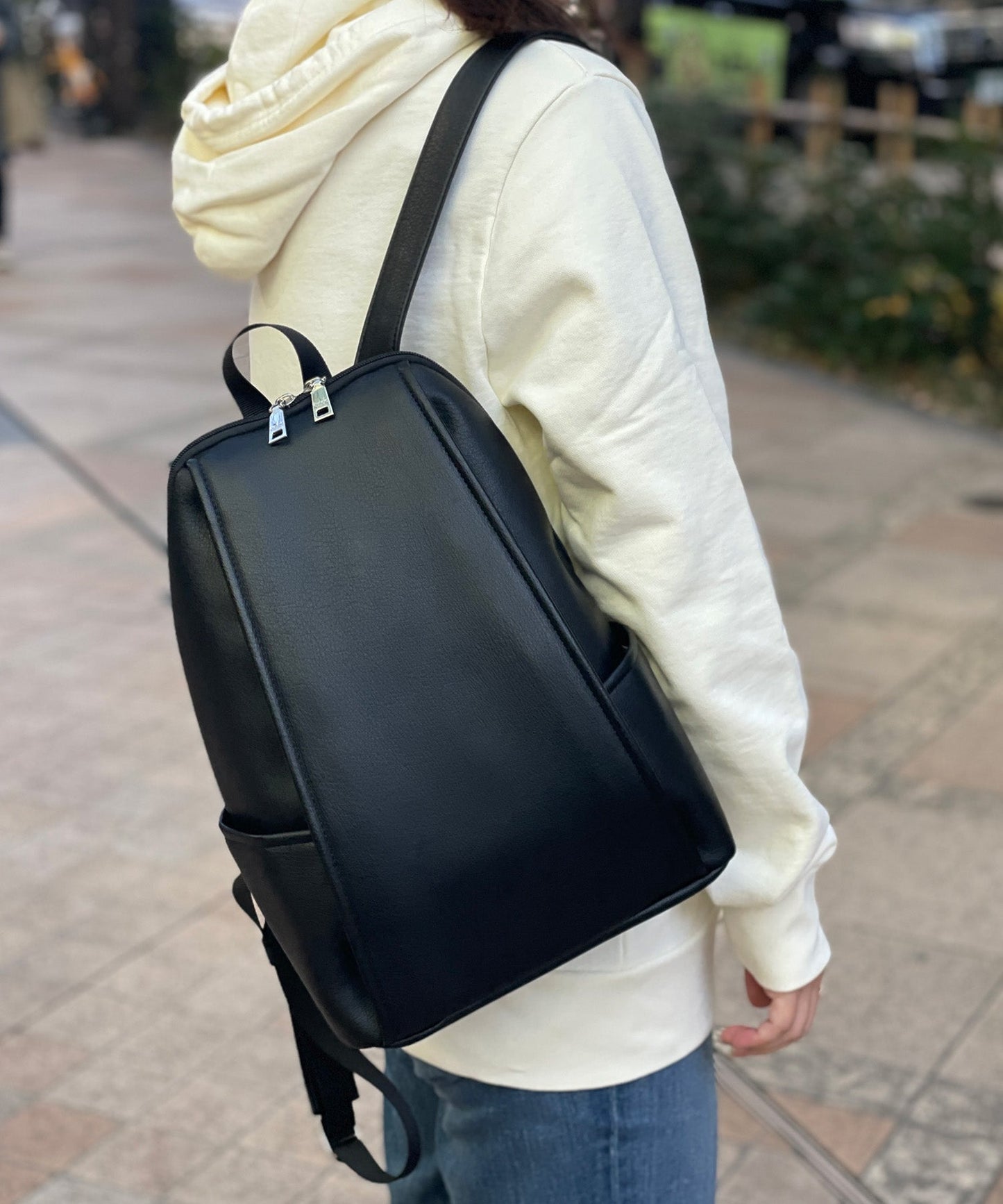 【雑誌掲載】撥水トライアングル型　コンパクトリュックサック