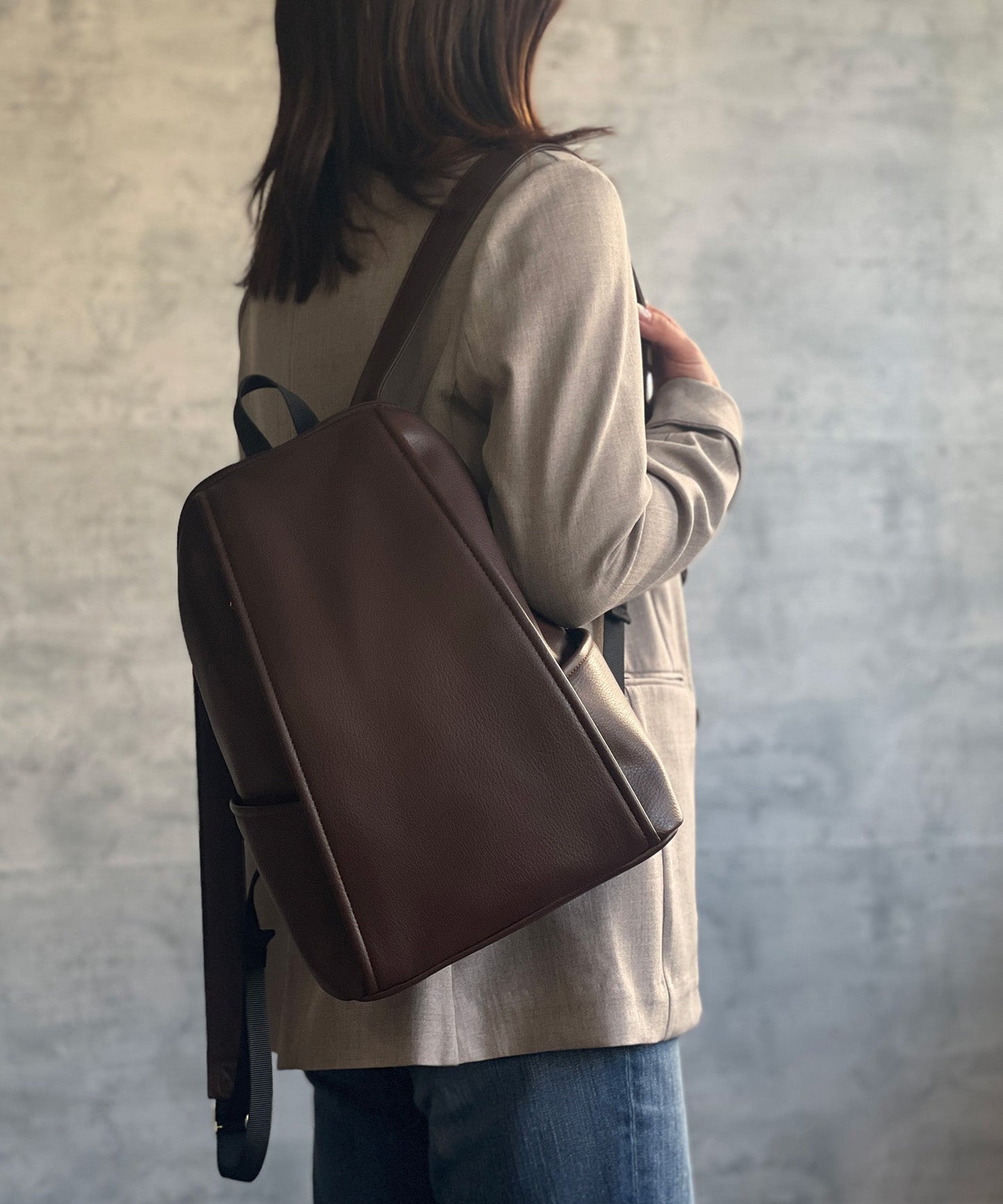 【雑誌掲載】撥水トライアングル型　コンパクトリュックサック